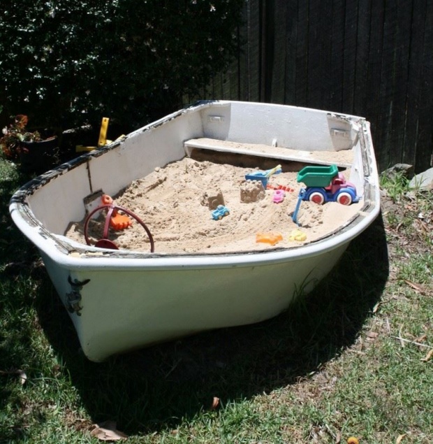 DIY Sandpit Ideas ไอเดียร์ทำกระบะทรายเล่นเองที่บ้าน