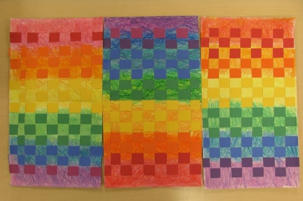 Paper Strips/ weavings ศิลปะการสานกระดาษ
