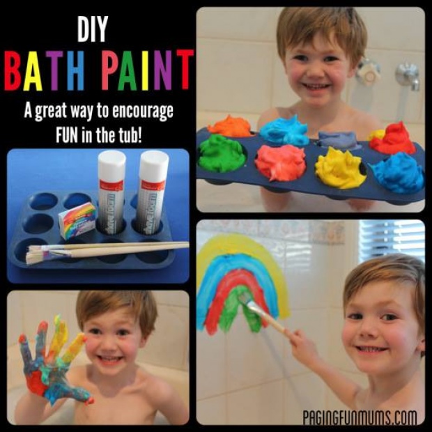 DIY Paint - สูตรทำสีใช้เองให้เด็กๆ
